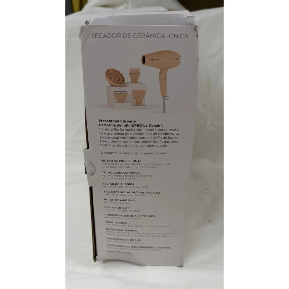 Conair Infiniti Pro Ionic Ceramic Dryer NEW OPEN BOX
